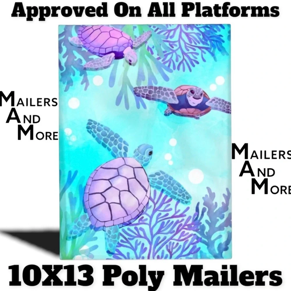 25 10X13 5 Designs 5 Each Some Beach Somewhere Variety Pack MAILERS, Envelopes - Picture 2 of 6